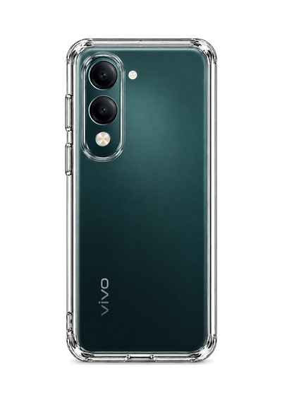 Vivo Y04 4g Uyumlu Şeffaf 2mm Silikon Kılıf Kamera Korumalı