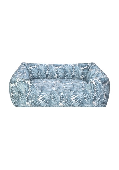 Hnrlıshp Pet Comfort Alpha Mavi-beyaz Köpek Yatağı L 105x85cm