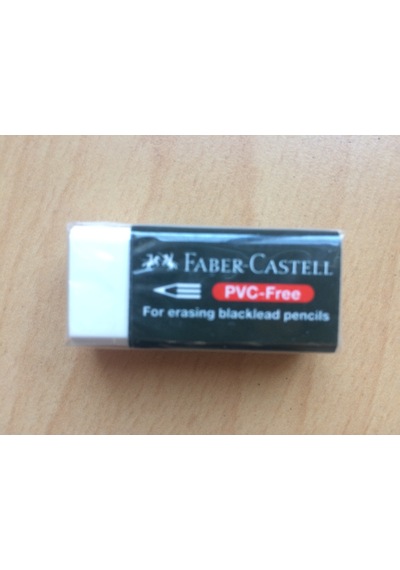 Faber Castell Pvc Küçük Boy Silgi Beyaz