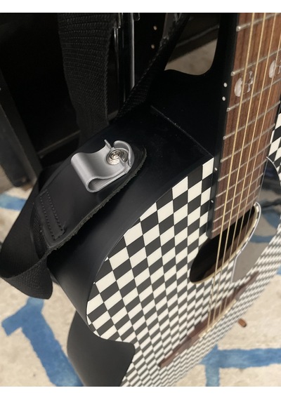 2'si 1 Arada Gitar Aksesuarı: Askı Kilidi Ve Kablo Tutucu - 3d Baskı
