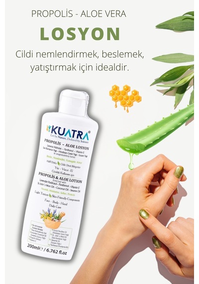Kuatra Propolis Aloe Vera Losyon 200 ML