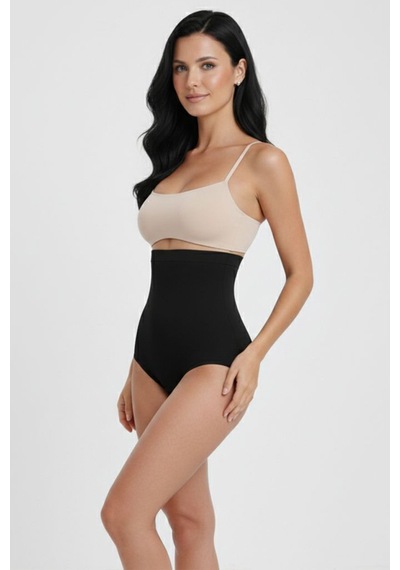 Fit Women Yüksek Bel Göbek Ve Bel Külot Korse 1050 Siyah