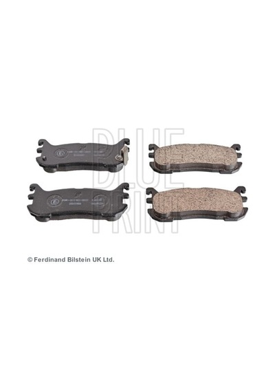 Blue Prınt Adm54254 Fren Balatası Arka 102Mm Mazda Mx5 Roadster 90-