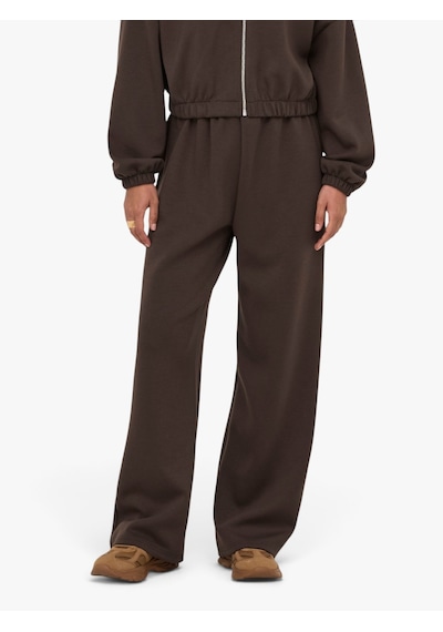 Only Onlscarlett Wıde Pant Swt Kadın Kahverengi Eşofman Altı - 15346400