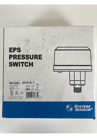 System Sensor-eps Pressure Swıtch-model: Eps10-1