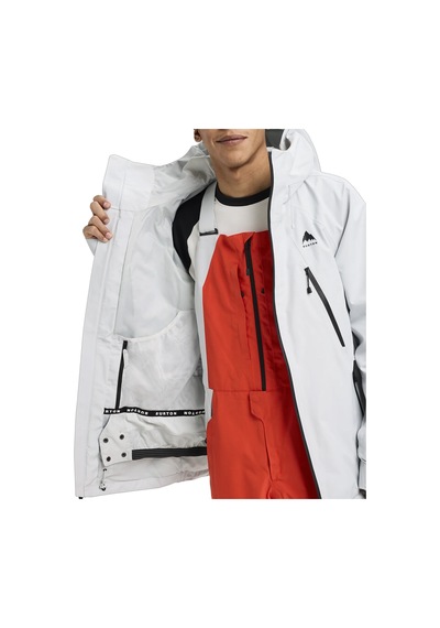 Burton Burton Reserve Gore-tex 2l Jacket Erkek Gri Snowboard Ceketi 27587