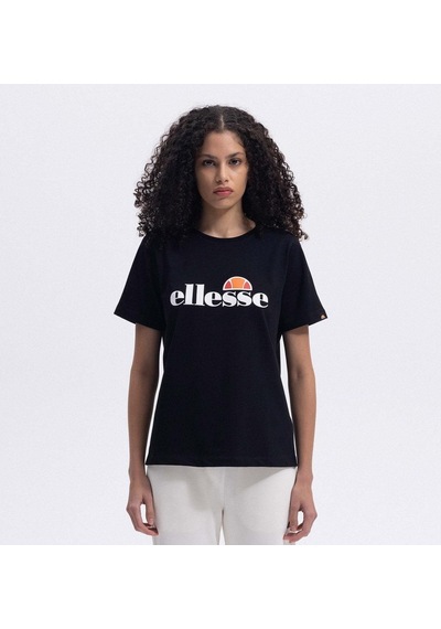 Ellesse Ef448-bk Bisiklet Yaka Kadın T-shirt - Siyah Siyah
