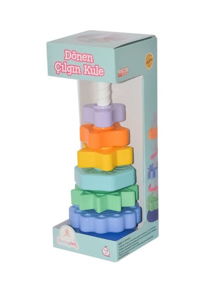 Urt036-001 Dönen Çıın Kule Çok Renkli