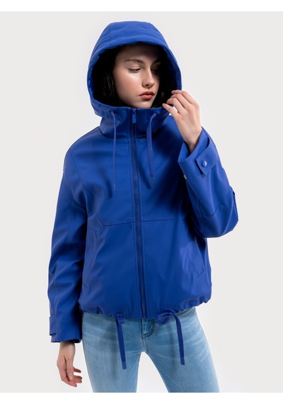 Regular Fit Kadın Yağmurluk Mor