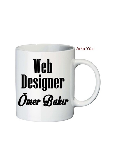 Web Tasarımcıya Hediye Kupa Bardak