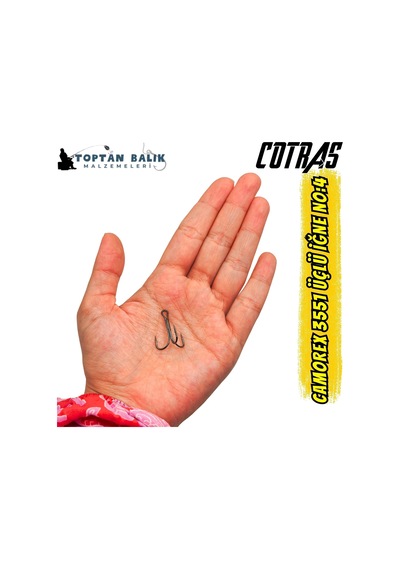 Camorex 3551 Üçlü Çarpma İğne No:4 100 Adet - 23.50 Mm
