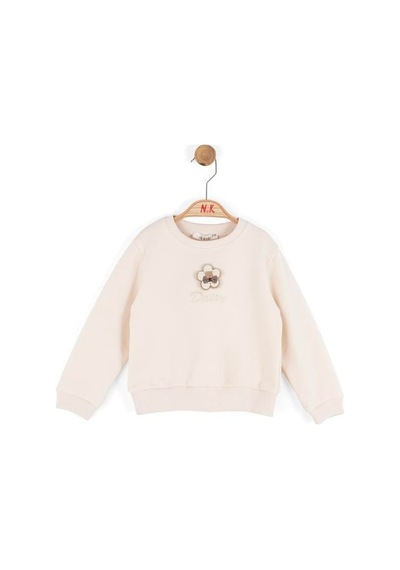 Kız Çocuk Nancy Sweat Nk-39609 KREM