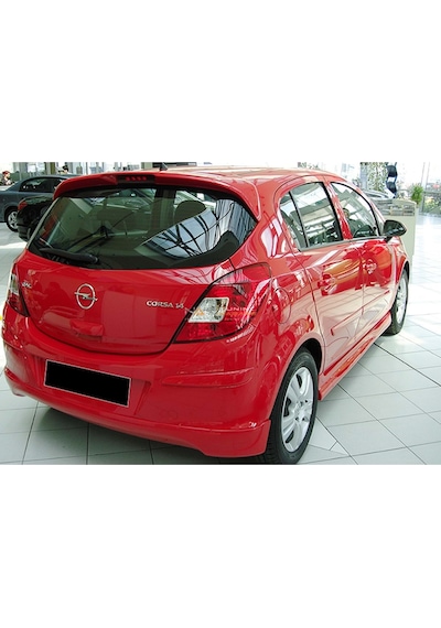 Opel Corsa D Opc Line Marşpiyel Yan Ek Boyasız Plastik 2006-2014
