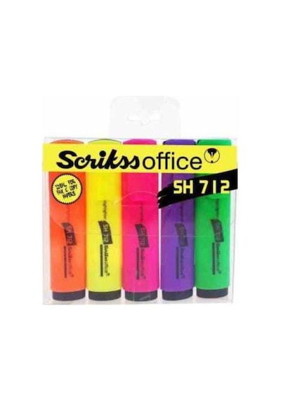Scrikss Fosforlu Kalem 5 Li Sh712
