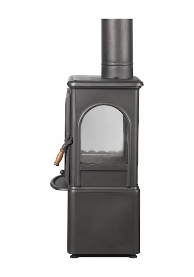 Dorello Odunluklu 3 Camlı Pik Döküm Odun Kömür Sobası - Drl-022st