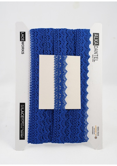 ALKA DANTEL MERSERİZE KOPANAKİ 10 METRE 8752 MERSERİZE ROYAL BLU