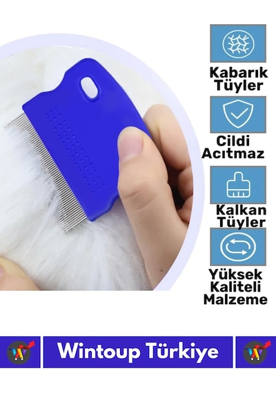 Özel Üretim Yüksek Kaliteli Hassas Koruma Petshop Kedi Köpek Evcil Hayvan 4'lü Bit Tarağı Seti