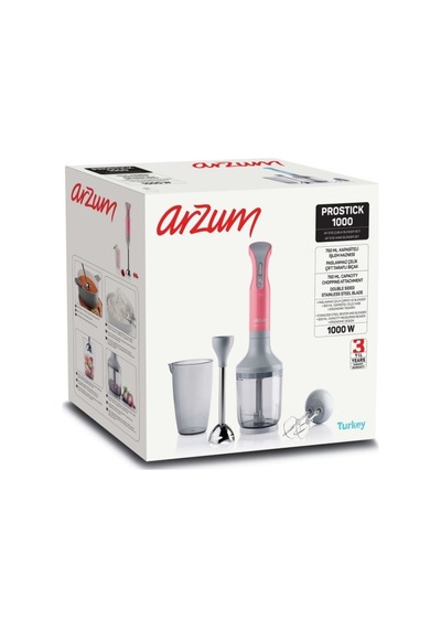 Arzum AR1016 Prostick 1000 W Mikser & Blender Seti
