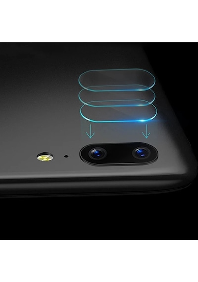 Gor Oneplus 6 Nano Kamera Koruyucu 3 Adet Set- 5775 Şeffaf