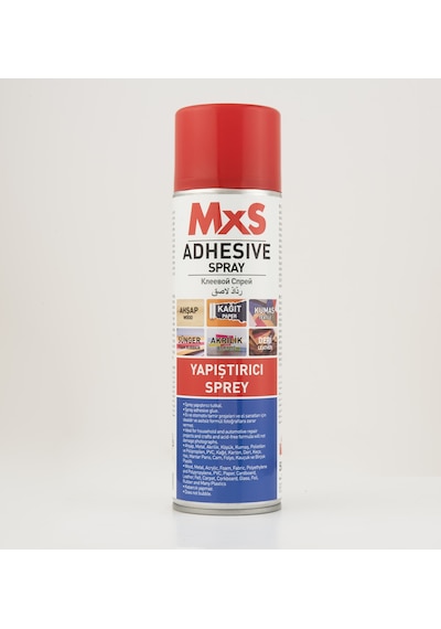 Mxs Çok Amaçlı Sprey Yapıştırıcı 500 Ml- Ahşap Kağıt Kumaş Sünger Deri İçin