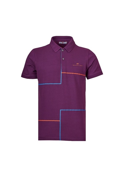Bearraybon Erkek Polo Yaka T-Shirt-Mor (504687525) Mor