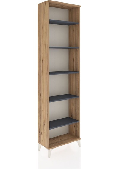 Arges Dolap 5 Raflı 60x30x221 Çam-antrasit Atlas Çam Arges Dolap 5 Raflı 60x30x221 Çam-antrasit Atlas Çam