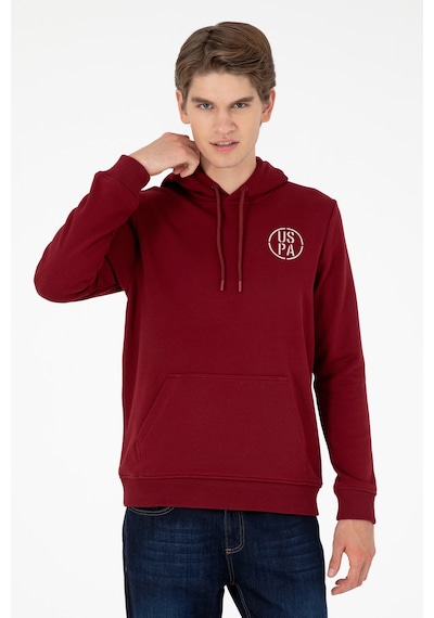 U.s. Polo Assn. Erkek Bordo Sweatshirt 50293361-vr014 Bordo