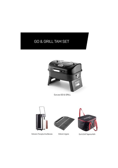 Rehome Guruss Go&girl Barbekü Mangal Tam Set