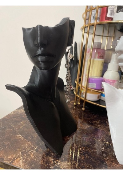 22 Cm Dekoratif Takı Organizer Manken Şık Makyaj Mücevher Kolye Tasarım Sergi Yüzük