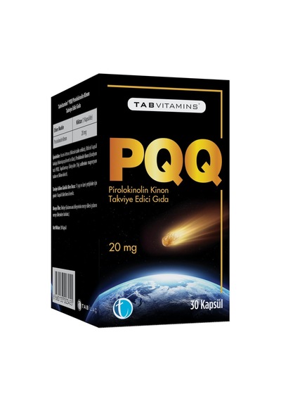 Tabvitamins Pqq Pirolokinolin Kinon 20 Miligram 30 Kapsül