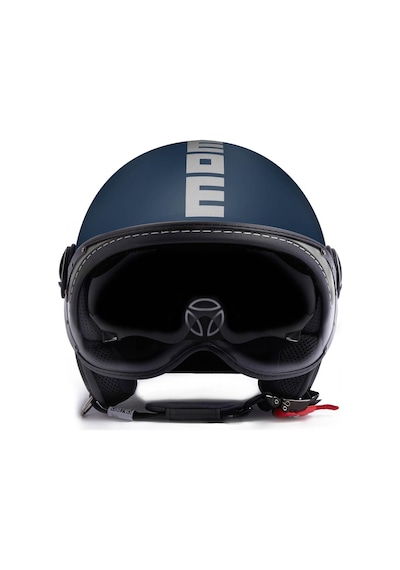 MomoDesing Fgtr Evo Mono Matt Blue Silver Açık Kask
