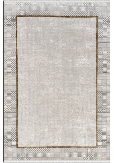 Woolen Halı Valentin Viscon Akrilik Halı 6255 Gold Renkli