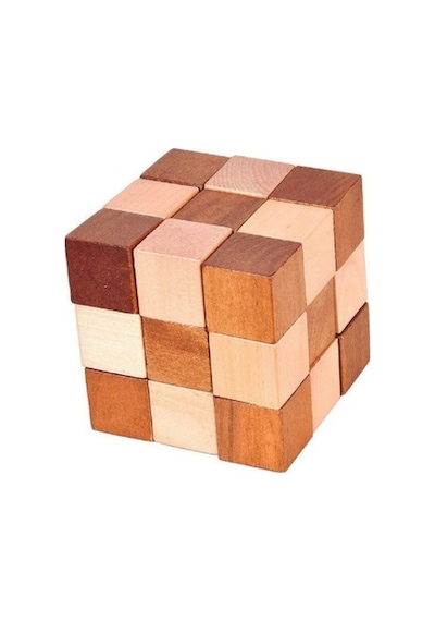 Yılan Küp  Ahşap  Puzzle