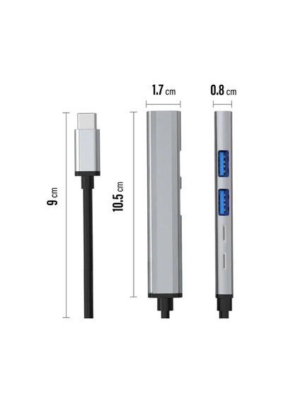 Type C Çevirici Usb Dönüştürcü Çoklayıcı Tablet Bilgisayar Telefon Type-c Usb Çoklayıcı Hub