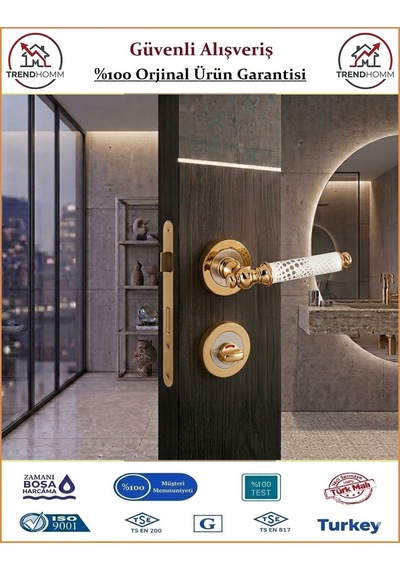 Sofuoğlu Yakut Premium Rozetli Kapı Kolu - Albifirin - Wc Banyo
