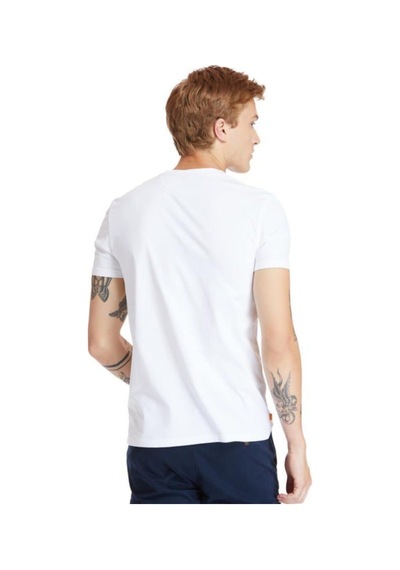Timberland Ss Dunstan Rıver Jersey C Beyaz Erkek Kısa Kol T-Shirt