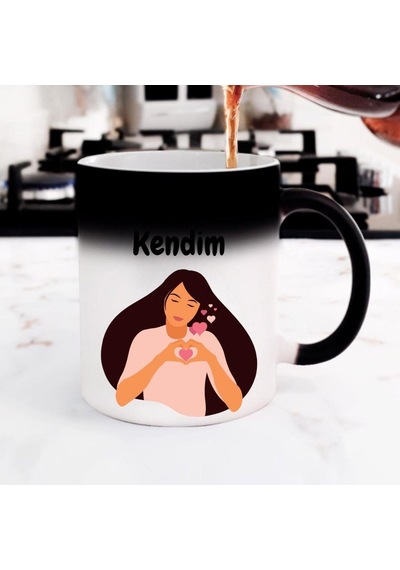 Canım Kendim Tasarımlı Sihirli Kupa