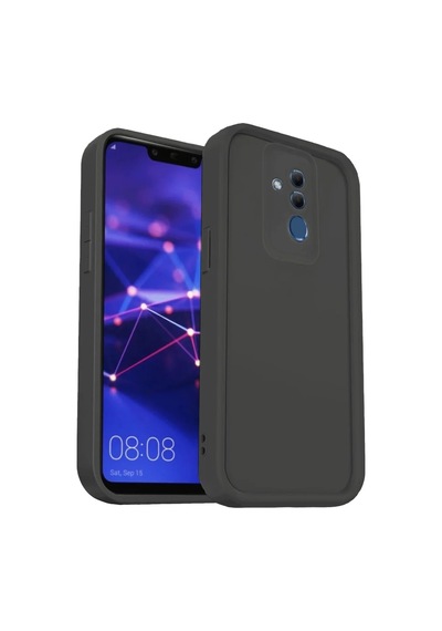 Mate 20 Lite Kılıf Viera Silikon - Siyah