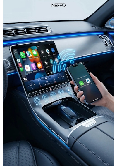160 Ml Araç Kokusu + Carplay Seti   Akıllı Araç Teknoloji Seti  Araba Kokusu 1