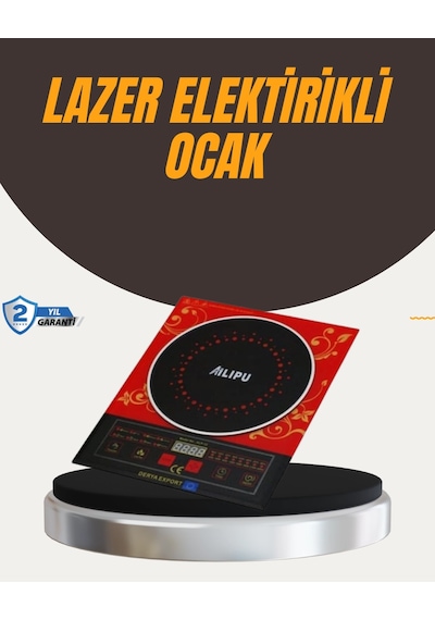 Dokunmatik Kontrollü 2400w Indüksiyon Ocak Zaman Ayarlı
