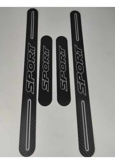 Fiat / Tofaş Uyumlu Uno Sport Carbon Kapı Eşiği + F1 Kulakçık (551157891)