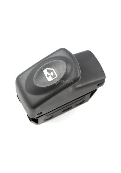 Renault Kangoo Cam Açma Kapatma Düğmesi Anahtarı 6-pin Gri