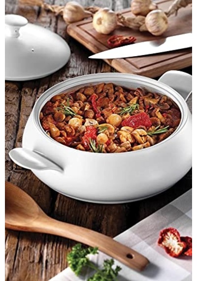 Porselen 3.6 Lt Tencere Çok Renkli