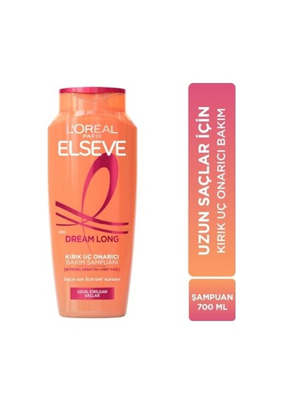L'oreal Paris Elseve Dream Long Onarıcı Bakım Şampuanı 700 Ml