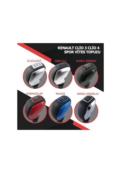 Renault Clio 3 - Clio 4 Spor Vites Topuzu 5 Ileri Manuel Vites 375422011