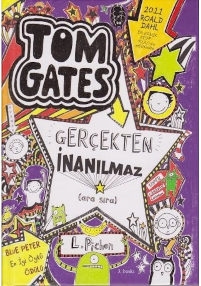 Tom Gates'in Gerçekten İnanılmaz - Liz Pichon - Tudem Yayınları