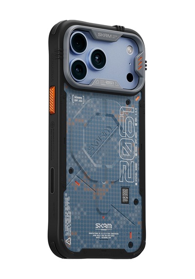 Apple Uyumlu iPhone 18 Pro Max Uyumlu Kılıf M-safe Şarj Özellikli Airbag Tasarımlı Skinarma Vigor Xe Kapak Mavi