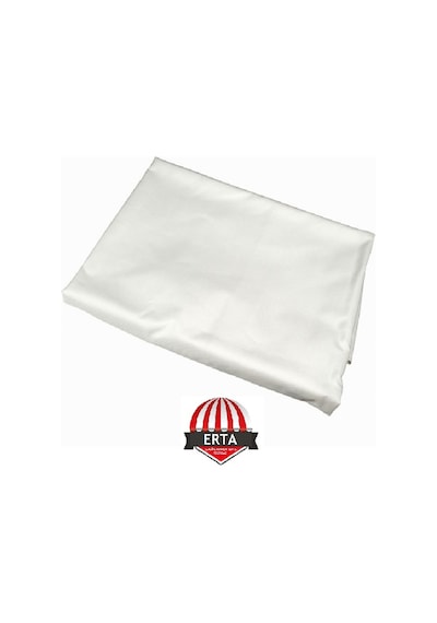 6.5 Metre X 50 Cm Beyaz Renk Polyester Balkon Demiri Brandası Su Geçirmez 1.sınıf 650g Çok Renkli