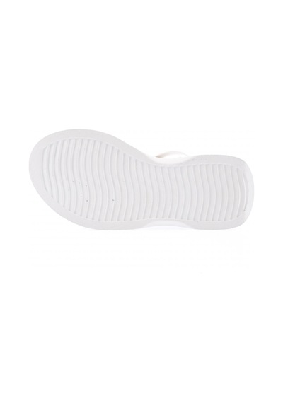 Dgn 4825-22y Kadin Kalin Bantli Sandalet Beyaz