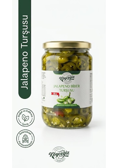 Kb Köyceğiz Yöresel Jalapeno Biber Turşu 680 Gr